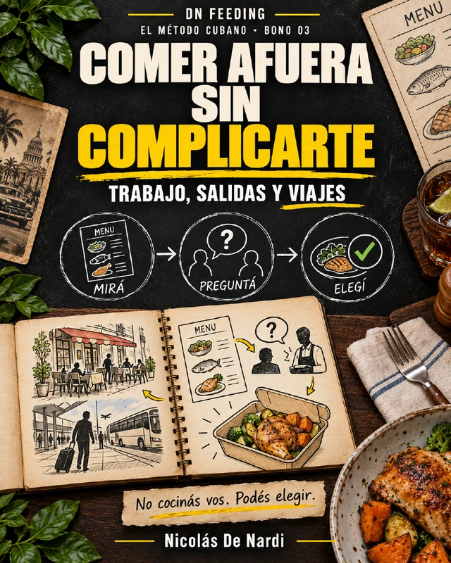 Portada de Comer afuera sin complicarte